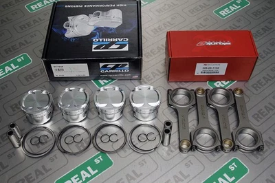 Pistones CP Skunk2 varillas Tsx Accord Crv K24 K24A 10,0:1 87 mm SC7046/306-05-1150 Foto 1 de 4