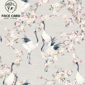 Harumi Light Grey Blossom Wallpaper - Picture 1 of 12