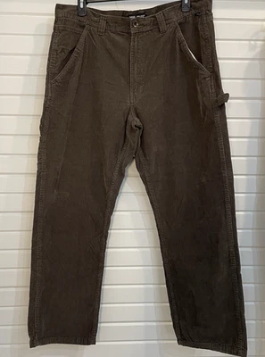 Van's Drill Chore Carpenter Cords Men's 40/30" Brown Jeans Skateboarding Casual - Image 1 of 4