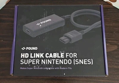 Pound Technology HD Link Cable For Super Nintendo, NES, Convert To HDMI - Image 1 of 3
