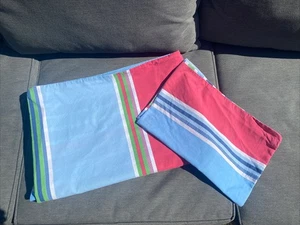 Next Boys Blue Striped Single Duvet Set - Picture 1 of 6