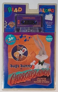 Vintage 1995 Read Along Bugs Bunny Carrotblanca Carrot Blanca - Picture 1 of 3