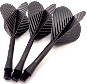 All In One Dart Flight Stem System Moulded Flexible Flights and Dart Stem Combo - Picture 1 of 16