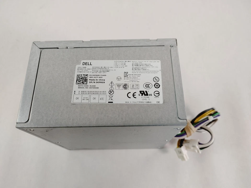 Dell OptiPlex 7020 / 9020 MT 8 Pin 290w ATX Power Supply KPRG9 - Image 1 of 4