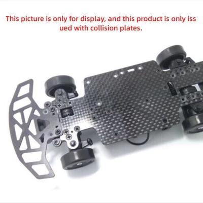 Anti-Collision Board Carbon Fiber RC Car 1:28 For MINI-Q MINI-Z Toys Spare Parts - Image 1 of 4