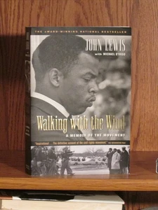 John Lewis, Walking With the Wind, *Signed* 1st/1st PB F/F Civil Rights Congress - Picture 1 of 3