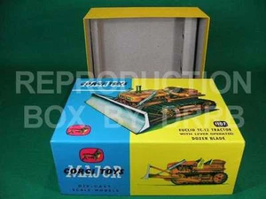 Corgi. #1107 Euclid Tractor with Dozer Blade - Reproduction Box by DRRB - Picture 1 of 1