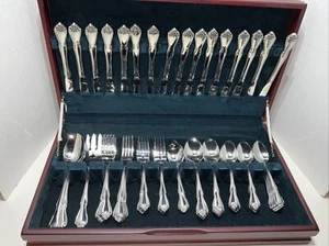 Oneida Stainless ARBOR ROSE USA 97 Piece Service for 16 Unused - Picture 1 of 5