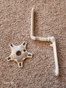 Tioga Taskforce and FC-1 white used old school BMX Gt SE CW HARO Schwinn General - Picture 1 of 20