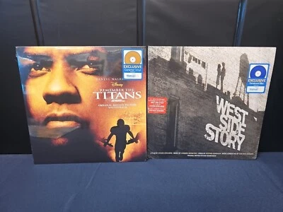 West Side Story + Disney Remember The Titans Soundtrack COLORED VINYL RECORD NEW - Image 1 of 4