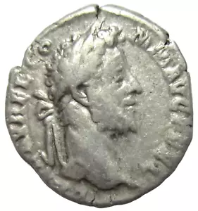 COMMODUS, SILVER DENARIUS, ROME 191-192. JUPITER REVERSE. SCARCE. - Picture 1 of 4