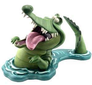 Walt Disney Peter Pan Krokodil Statue macht Geräusche ticken - Lagerware & BOX / funktioniert - Bild 1 von 18