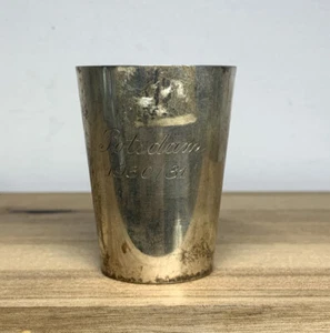 Antique Vintage German 835 Silver Cup Wilhelm T Binder 2.5” 1931 Potsdam Marked - Picture 1 of 8