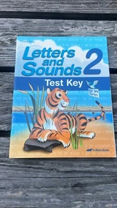 homeschool curriculum Abeka Letters and Sounds 2 TEST KEY and TEACHER KEY - Picture 1 of 4
