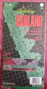 Vintage Eureka Weihnachtsbaum Girlande Papierband Wabe  - Bild 1 von 2