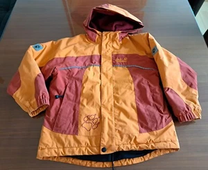 Gr. 128 Jacke orange von JACK WOLFSKIN - Bild 1 von 7
