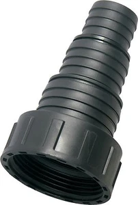 Boquilla de manguera escalonada PP 25x20x13 mm con rosca interior de 1" + tuerca de seguridad #BUC6700 - Imagen 1 de 1