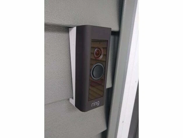 Ring Pro Doorbell Vinyl Siding Mount - Angle Adjustment Mount Wedge - Image 1 of 4