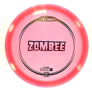 NEW DISC GOLF DISCRAFT Z ZOMBEE FAIRWAY DRIVER 175-176g PINK w/ RAINBOW FOIL - Picture 1 of 1