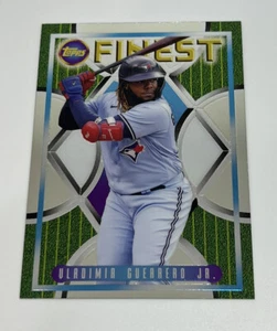2022 Topps Finest Flashbacks Vladimir Guerrero Jr Base Card Blue Jays - Picture 1 of 2
