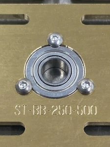 WATCH VIDEO 1 SEALED BALL BEARING SLIDE ADJUSTABLE PILLOW BLOCK EASY GEAR MESH  - Picture 1 of 12