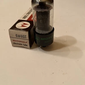 Vintage Motorola 6W6GT Tube Nos Tested - Picture 1 of 2