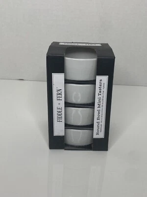 FIDDLE & FERN ROUND PORCELAIN BOWL MINI TASTER SET - Image 1 of 4