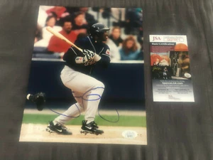 TONY GWYNN AUTOGRAPH 8 X 10 PHOTO SAN DIEGO PADRES JSA - Picture 1 of 1