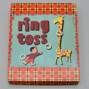 De colección Pressman Toy Corp Pastor Cuerda de Madera Anillo Lanzamiento Juego Caja 1107 - EE. UU. - Imagen 1 de 12