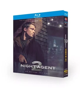 The Night Agent Season 2 (2025)Blu-ray Film Box Set Sub Eng - Afbeelding 1 van 1