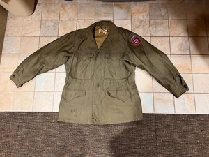 WW2 WWII US ARMY M1943 M43 FIELD JACKET- 36R 82nd Airborne Infantry PARATROOPER - Picture 1 of 14
