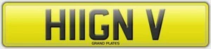 Number plate H11 GNV registration HIGGIN HIGGINS HIG VICKY VINCE VINNY VAL VHARI - Picture 1 of 1