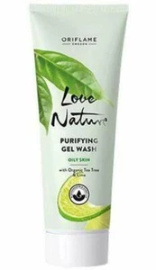 Oriflame Sweden Purifying Gel Wash with Organic Tea Tree & Lime, 100 ml x 2 pc - Picture 1 of 2
