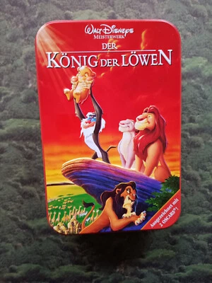 Walt Disney Metallbox DER KÖNIG DER LÖWEN VHS Limitierte Auflage in Metalbox - Bild 1 von 4