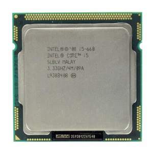 Intel Core i5-660 CPU Dual-Core 3.33GHz / 4MB LGA1156 SLBLV Processor - Picture 1 of 1