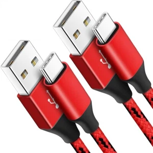 2-PACK Fast Charging Type C USB-C Cable For iPhone 16 15 Pro Max /Galaxy S24 S23 - Picture 1 of 12