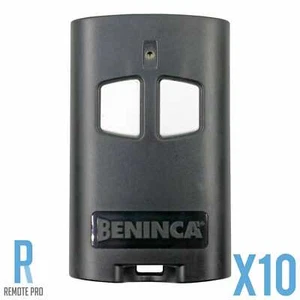 10 x NEW Genuine Beninca TO.GO-A 2 Button Garage/Gate Remote Control T2WV/T4WV - Picture 1 of 9