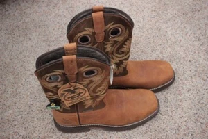 Georgia Boot Carbo-Tec FLX 11" Alloy Toe Western Work Boot Men's Sz. 12 M - Picture 1 of 5