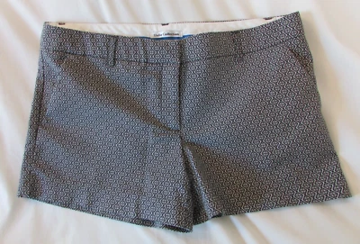 Ladies "Dalia Collection" Size 10 (W34xL3.5) Black/White Floral, Casual Shorts - Image 1 of 4