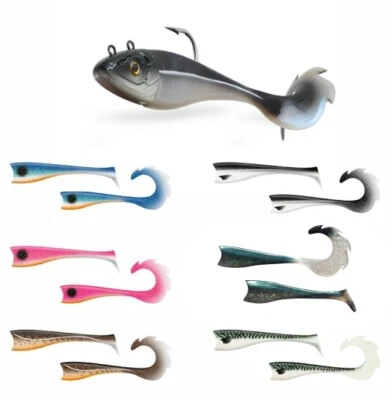 Dieter Eisele Hali Bandit Gummifisch 360g Heilbuttköder Dorschköder Meeresköder - Bild 1 von 4