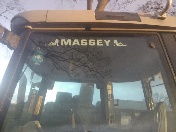 Massey Ferguson Funny Window Decal Sticker Tractor