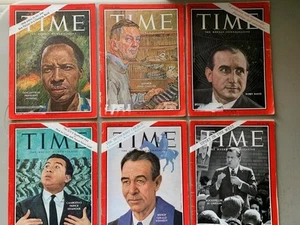 Vintage 1960s TIME Weekly Magazine Lot Of 12. Politics, Science, Religion, Lit - Imagen 1 de 14