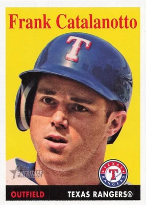 FRANK CATALANOTTO 2007 TOPPS HERITAGE #88 - Image 1 of 2