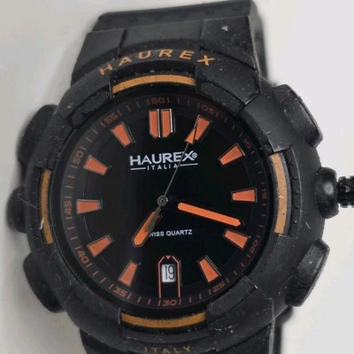 Haurex Men's Quartz Watch 44mm Black Dial - Image 1 of 4