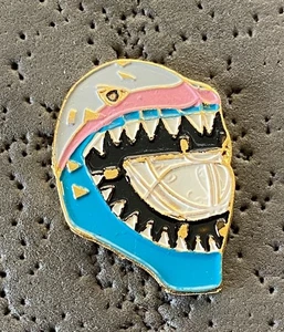 San Jose Sharks Goalie Mask NHL Hockey Pin - Bild 1 von 2