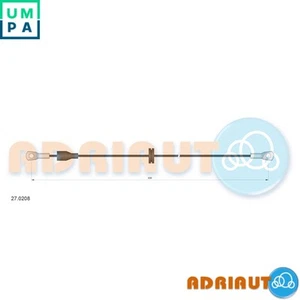 CABLE PARKING BRAKE 27.0208 FOR MERCEDES-BENZ 190 M 102.910 1.8L M102.961 2.0L - Picture 1 of 6