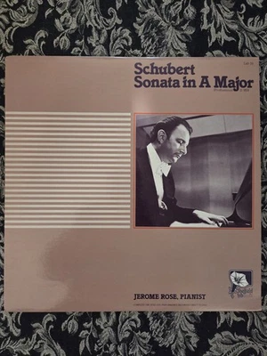 SHEFFIELD LAB "SCHUBERT SONATA IN A MAJOR" LP Vinyl NM - Image 1 of 4