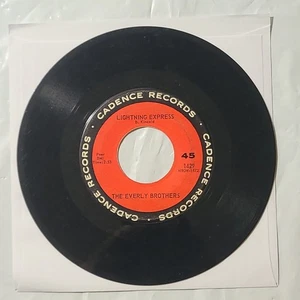 The Everly Brothers ~Lightning Express/ I'm Here To get My Baby Out Of 45 Record - Picture 1 of 4