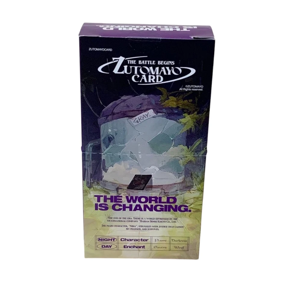 ZUTOMAYO 卡卷 1 件装基本装 1 盒密封 TCG 交易全息 JPN ZTMY — 第 1/3 张图片