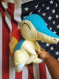 13 Zoll seltenes Cyndaquil Plüschtier Stofftier Pokemon Toy Factory Pikachu - Bild 1 von 1